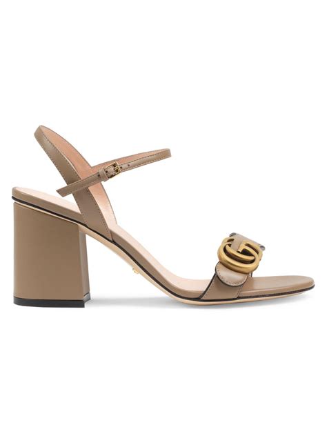 marmont sandals gucci|gucci marmont ankle strap sandals.